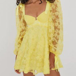 For Love and Lemons Kierston mini dress